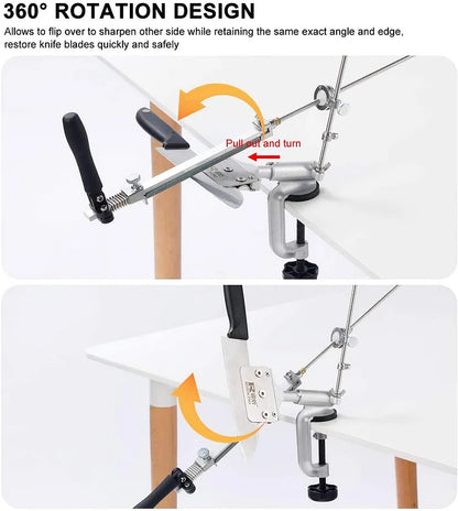🎁HOT SELL🔥SUPER PRO KNIFE Sharpener  Kit With 7 Whetstones