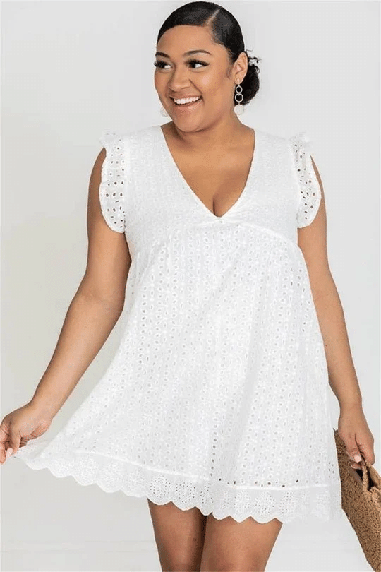 CALIFORNIA LACE DRESS ROMPER 🔥 – LIMITED TIME ONLY🔥