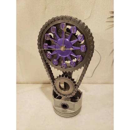 🔥2026 Limited stock -50% OFF🔥MOTORIZED ROTATING CHAIN CLOCK