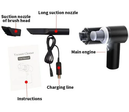 🔥🔥Last Day Promotion 50% OFF - Wireless Handheld Car Vacuum Cleaner🔥🔥