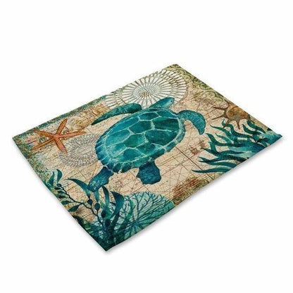 Sea Life Dinner Mats