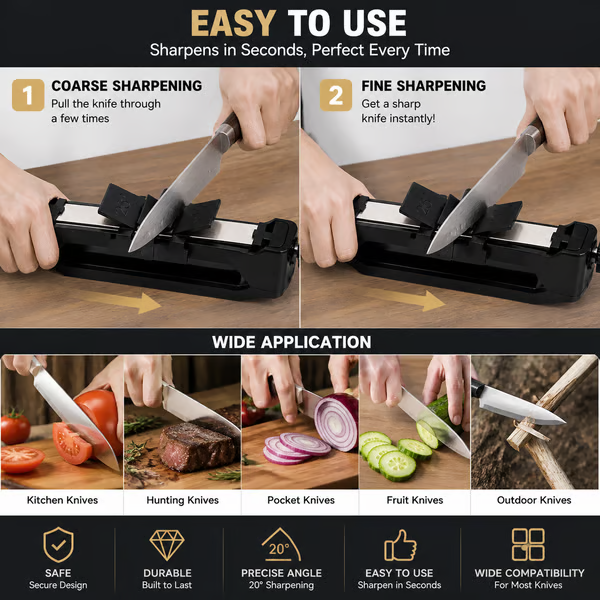 🛠️🔪Venture Portable Knife Sharpener