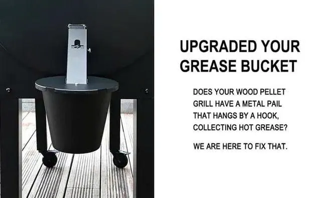 🎁Summer Hot Sale✨Grease Bucket with Lid