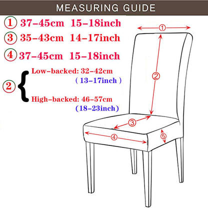High Elasticity Waterproof Skirt Chair Cover