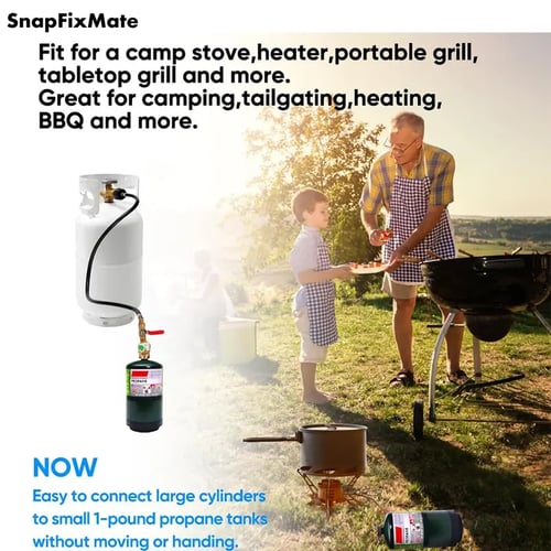 🔥Big Sale 🔥36 Inch  Propane Gas Tank Adapter Connector