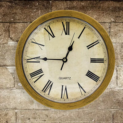 Fun Insurance Wall Clock Golden Storage Insurance Clock Creative Clock Mechanism Living Room Clocks Wall Home Decor Wandklok Gift