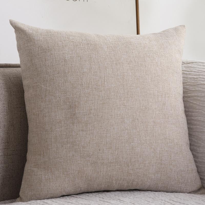 Ramie Cotton Fabric Pillow Cover