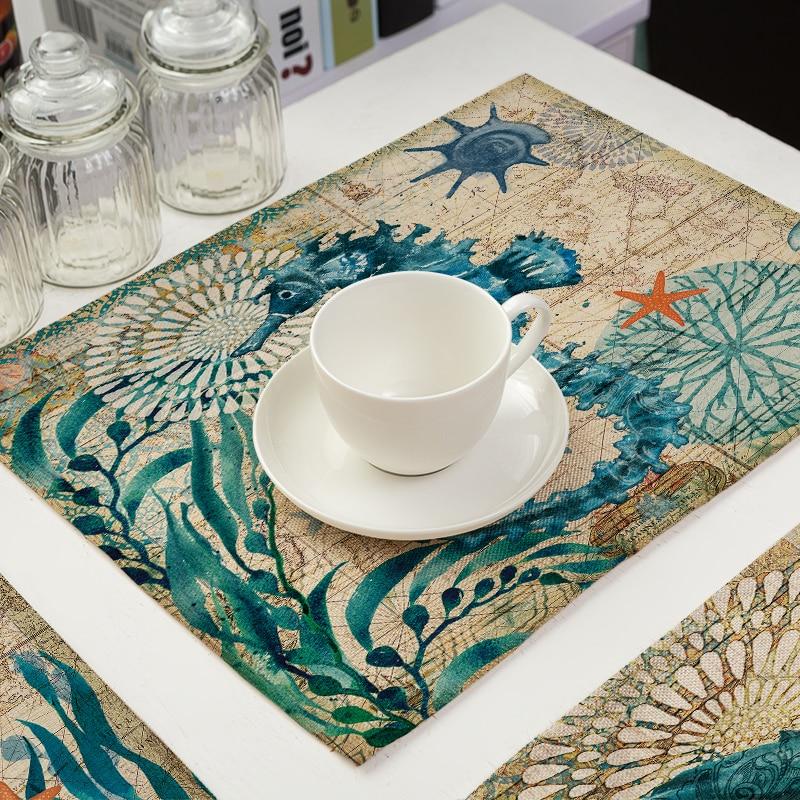 Sea Life Dinner Mats